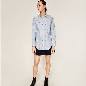 FINAL SALE Zara oversize shirt